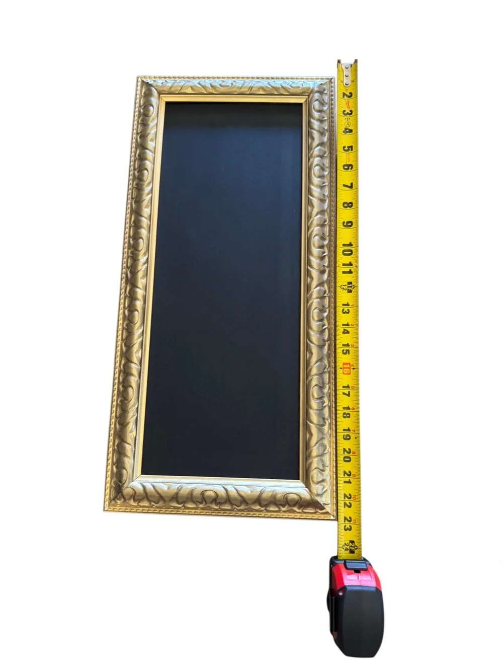 Gold Ornate Wood Framed Chalkboard Sign